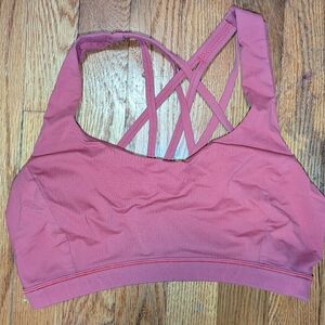 Lululemon racerback crossed sportsbra